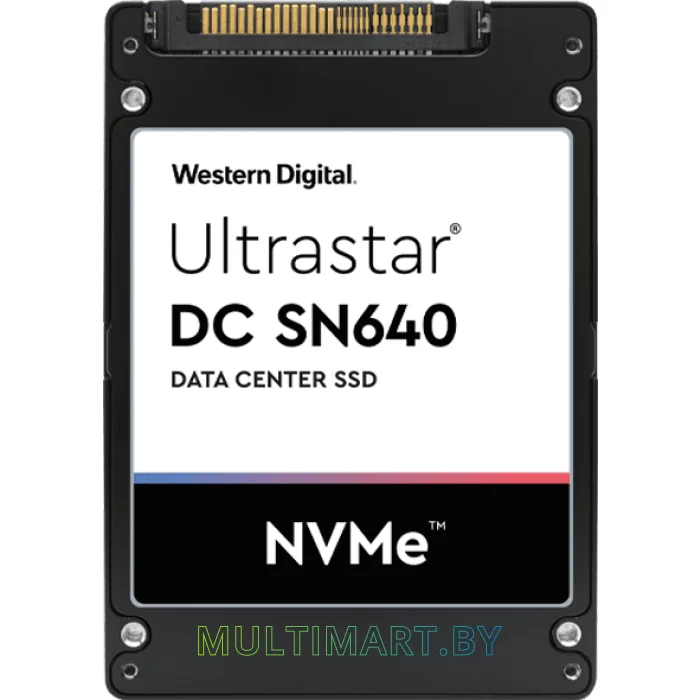 SSD диск WD Ultrastar SN640 0.8DWPD 960GB (WUS4BB096D7P3E1)